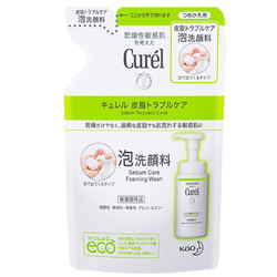 Curél 珂润 Curel 珂润 控油保湿洁颜泡沫补充装 130ml