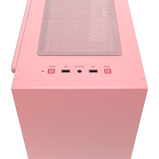 DEEPCOOL 九州风神 魔方110 M-ATX机箱 半侧透 粉色