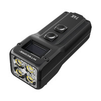 NITECORE 奈特科尔 T4K 掌上智能钥匙灯 黑色 4000流明