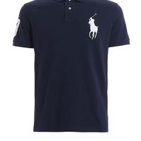 Ralph Lauren Polo Ralph Lauren Mens Blue Big Pony Logo Polo Shirt