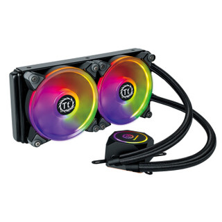 Thermaltake 曜越 Tt 飓风240 Sync RGB 一体式CPU水冷散热器