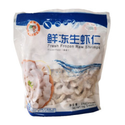 首食惠 白虾仁1kg+虾仁150g*3件+虾滑150g*2件（低至28.6元/斤）