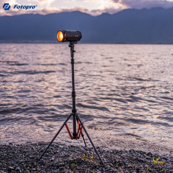 Fotopro 富图宝 富图宝(Fotopro)TR-01C 便携反折碳纤维三脚架摄影棚支架拍照LED主播灯架影室灯三脚架