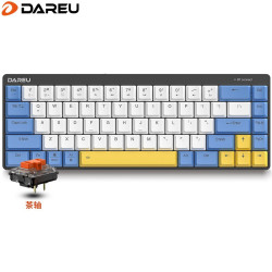 Dareu 达尔优 EK868 蓝牙键盘 茶轴