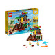 88VIP：LEGO 乐高 创意百变系列3合1 31118 冲浪者沙滩小屋