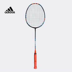 adidas 阿迪达斯 阿迪达斯羽毛球拍单拍 全碳素超轻专业训练球拍男女通用进攻型已穿羽线送拍包 4U可拉30磅 RK604501