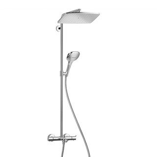 hansgrohe 汉斯格雅 飞雨系列 26162007 方形恒温花洒套装