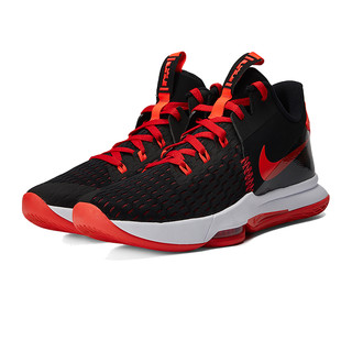 NIKE 耐克 Lebron Witness 5 EP 男子篮球鞋 CQ9381-005 黑/红 40