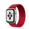 Apple Watch 银色铝金属表壳 编织单圈表带  红色 40毫米  4号