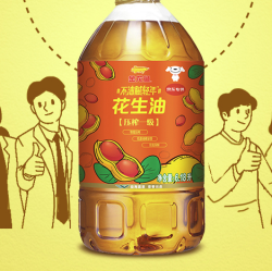 金龙鱼压榨一级花生油618l