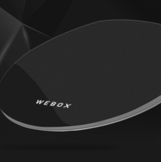 WeBox 泰捷盒子 WE40 4K电视盒子 3G+16GB 黑色