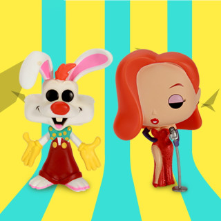 funko 谁陷害了兔子罗杰 pop asia亚洲 1086 罗杰 杰西卡 手办