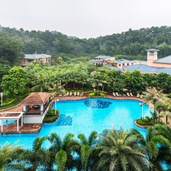 周末专享 东莞旗峰山铂尔曼酒店高级房1晚 含早餐 下午茶 多少钱 什么值得买