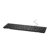 DELL 戴尔  KB212 105键 有线薄膜键盘 黑色 无光