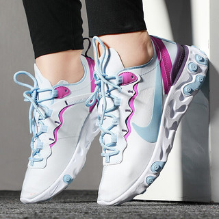 NIKE 耐克 React Element 55 女子跑鞋 BQ2728-008 紫罗兰/紫红 44.5