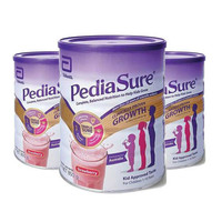 PediaSure 小安素儿童营养奶粉 草莓味 1-10岁 850g 3罐装