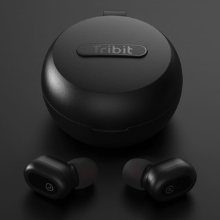 Tribit FlyBuds 1 入耳式真无线蓝牙耳机 曜石黑