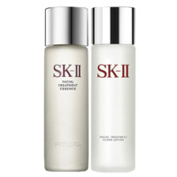 SK-II 护肤套装 神仙水230ml+清莹露230ml