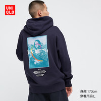 UNIQLO 优衣库 x 卢浮宫博物馆联名 436027 男女款连帽卫衣