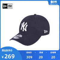 New Era纽亦华MLB系列球迷帽款时尚经典弯檐帽男女棒球帽遮阳