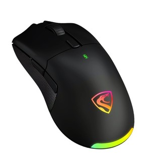 FL·ESPORTS 腹灵 G61S 2.4G双模无线鼠标 16000DPI RGB 黑色