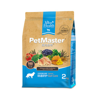 PetMaster 佩玛思特 三文鱼益生菌肠道舒护全犬全阶段狗粮 2kg