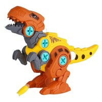 贝利雅 恐龙四合一拼装 玩具 四个装恐龙+螺丝刀