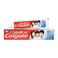 Colgate 高露洁 超强防蛀牙膏 固齿清新美白 90g/支