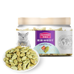 Myfoodie 麦富迪 麦富迪猫零食小鱼饼干猫薄荷成幼猫咪磨牙洁齿零食55g