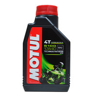 MOTUL 摩特 半合成四冲程摩托车机油 5100 4T 10W-40 SM 1L/桶
