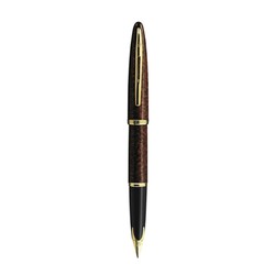 WATERMAN 威迪文 Carene海韵 钢笔 18K金F尖 琥珀纹金夹