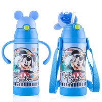 Disney 迪士尼 WD-3535 儿童保温吸管杯 380ml 蓝米奇