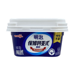 meiji 明治 纯味不甜 180g*3 保加利亚式酸奶酸牛奶 凝固型 低温酸奶 进口乳酸菌 明治特选LB81乳酸菌