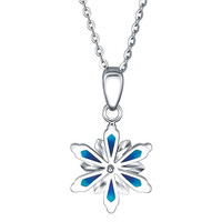 TSL 谢瑞麟 新意系列 AG588 雪花Pt950铂金吊坠 0.8g