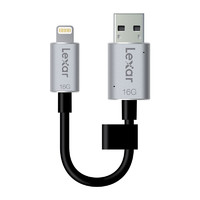 Lexar 雷克沙 C20I USB 3.1 U盘 银色 16GB USB/Lightning双口