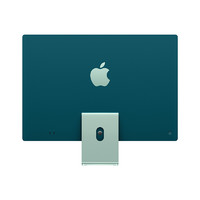 Apple 苹果 iMac 2021款 M1 芯片版 24英寸 一体机 绿色（M1、核芯显卡、8GB、256GB SSD、4.5K、 MJV83CH/A、七核）