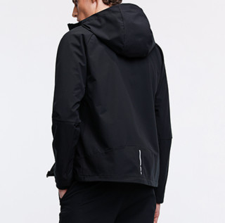 DESCENTE Running 男子运动夹克 D0131RWB40-BK 黑色 M