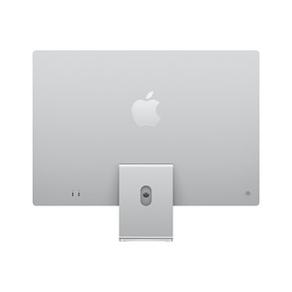 Apple 苹果 iMac 2021款 M1 芯片版 24英寸 一体机 银色（M1、核芯显卡、8GB、256GB SSD、4.5K、MGTF3CH/A、七核）