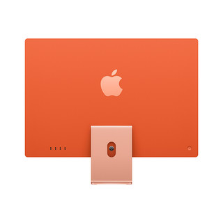 Apple 苹果 iMac 2021款 M1 芯片版 24英寸 一体机 橙色（M1、核芯显卡、8GB、256GB SSD、4.5K）