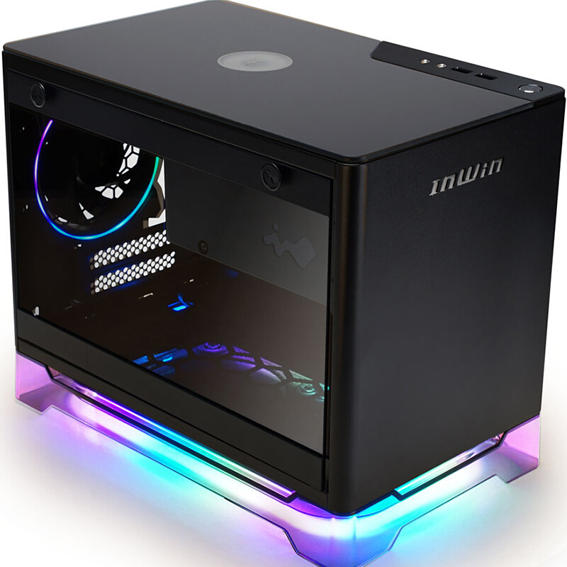 in win 迎广 a1 plus 机箱 黑色 650w金牌电源套装