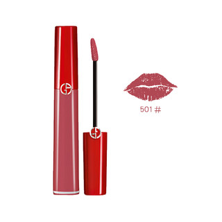 GIORGIO ARMANI beauty 阿玛尼彩妆 臻致丝绒哑光唇釉 #501玫瑰豆沙 6.5ml