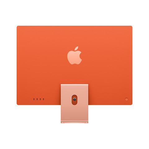 Apple 苹果 iMac 2021款 M1 芯片版 24英寸一体机 橙色（M1、核芯显卡、8GB、512GB SSD、4.5K）