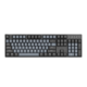 DURGOD 杜伽 K310 104键 有线机械键盘 深空灰 Cherry银轴 无光
