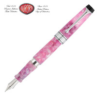 AURORA 奥罗拉 钢笔Optima万花筒18K2020年限量进口系列 万花筒粉白白夹 EF