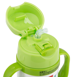 Fisher-Price 费雪 FP-8012 儿童保温吸管杯 300ml 绿色