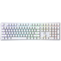 Dareu 达尔优 EK925 双RGB版 108键 有线机械键盘 白色 国产茶轴 RGB