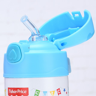 Fisher-Price 费雪 FP-8013 儿童保温吸管杯 320ml 蓝色