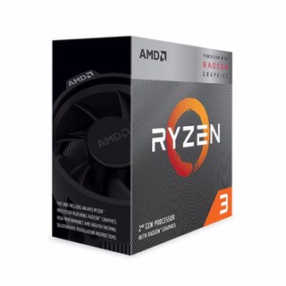 AMD 锐龙2400G 3400GE 3200G四核八线程vega核显盒装CPU处理器