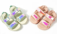【渐变·夜光】笛莎女童凉鞋2021夏季新款甜美可爱舒适沙滩鞋 36 粉红