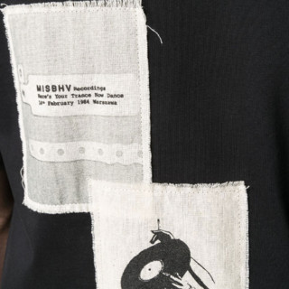 MISBHV Recordings 男士短袖T恤 黑色 XL
